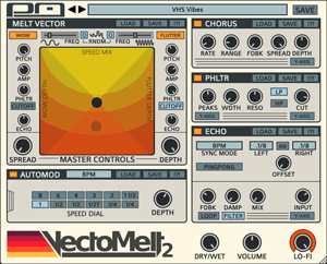 VectoMelt2 Modulation Vector Multi-FX